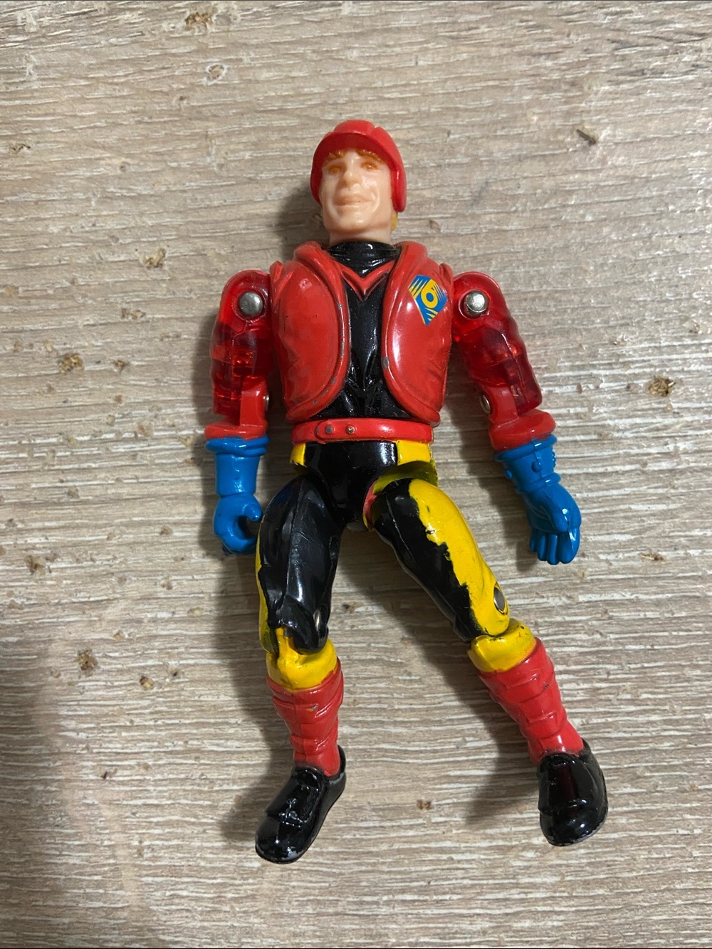 Vintage Bionic Six Eric Bennett Die Cast Metal Action Figure 1986 LJN Toys